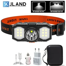 Powerful XPE+COB Headlamp USB Rechargeable LED Headlight Head Torch IPX6 Waterproof Head Light with 1200mAh Built-in Battery
Powerful XPE+COB Headlamp USB Rechargeable LED Headlight Head Torch IPX6 Waterproof Head Light with 1200mAh Built-in Battery
