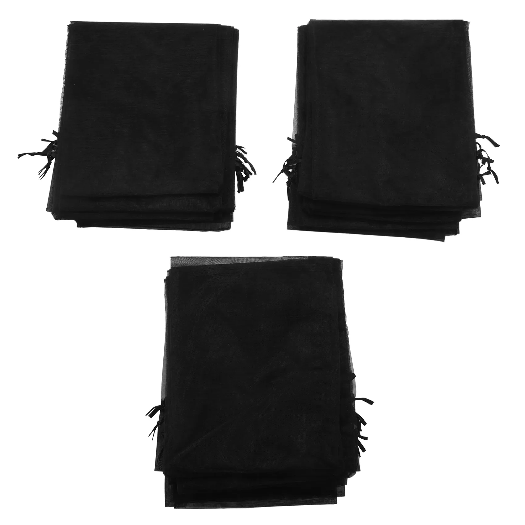 30Pcs Black Organza Wine Bottle Bags, Sheer Mesh Bottle Gift Pouches Wine Covers Dresses with Drawstring for Halloween
30Pcs Black Organza Wine Bottle Bags, Sheer Mesh Bottle Gift Pouches Wine Covers Dresses with Drawstring for Halloween
