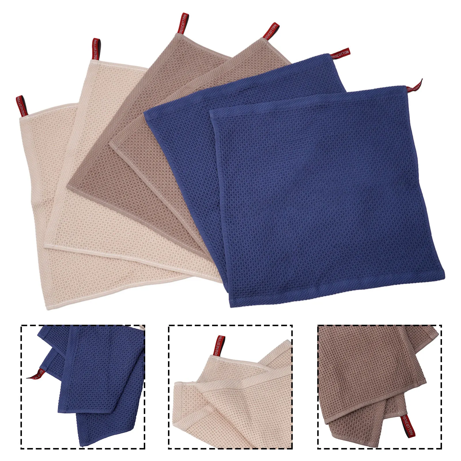 Clean Cloth Kitchen Wipes Brown Cotton Dish Clean Cloth Dishcloth Soft 34x34cm Absorbent Bar Kitchen Towels Set
Clean Cloth Kitchen Wipes Brown Cotton Dish Clean Cloth Dishcloth Soft 34x34cm Absorbent Bar Kitchen Towels Set