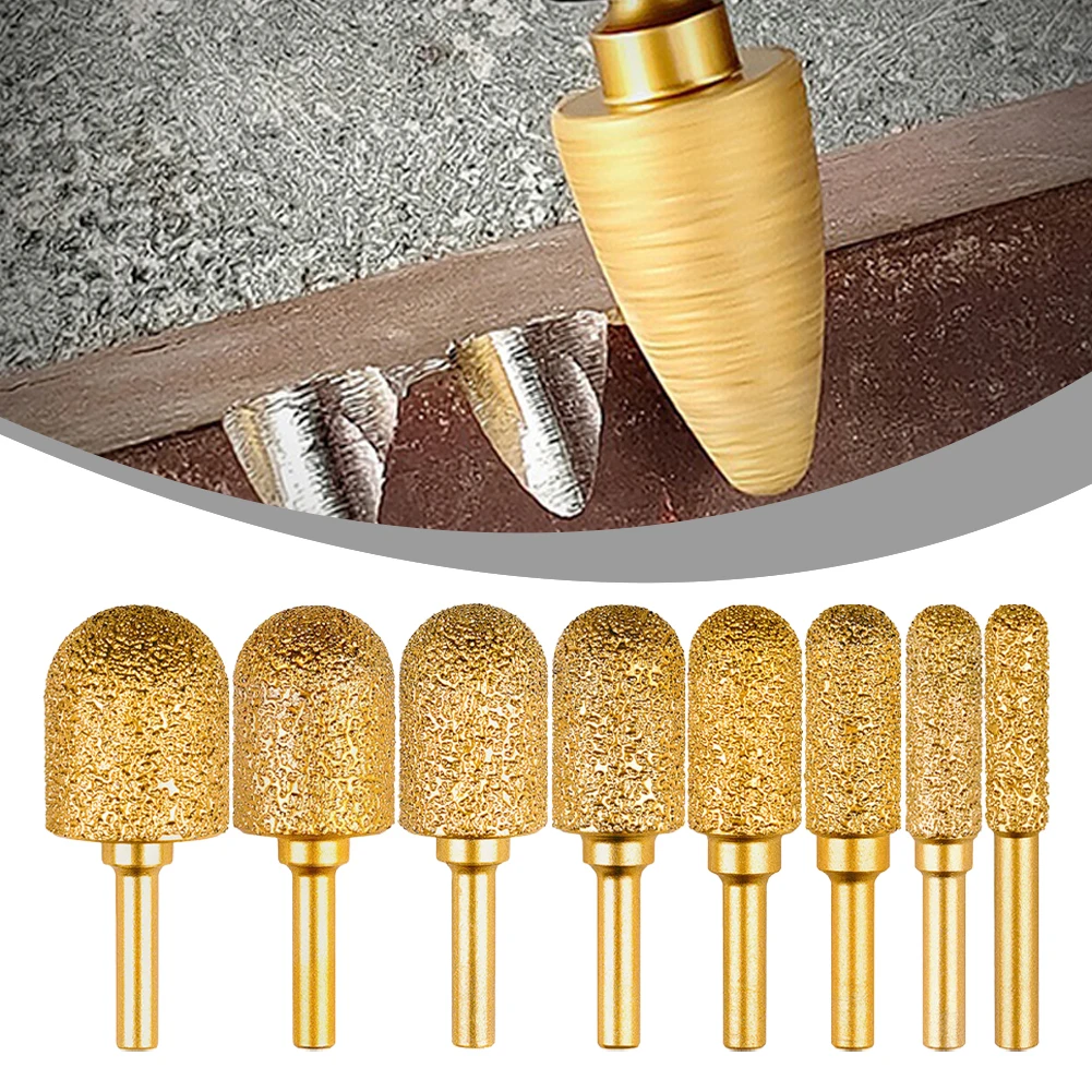 1pcs 8-25mm Diamond Burr Tools Drill Grinding Head For Engraving Polishing Cylindrical Round Head Rotary File Power Tools 
1pcs 8-25mm Diamond Burr Tools Drill Grinding Head For Engraving Polishing Cylindrical Round Head Rotary File Power Tools