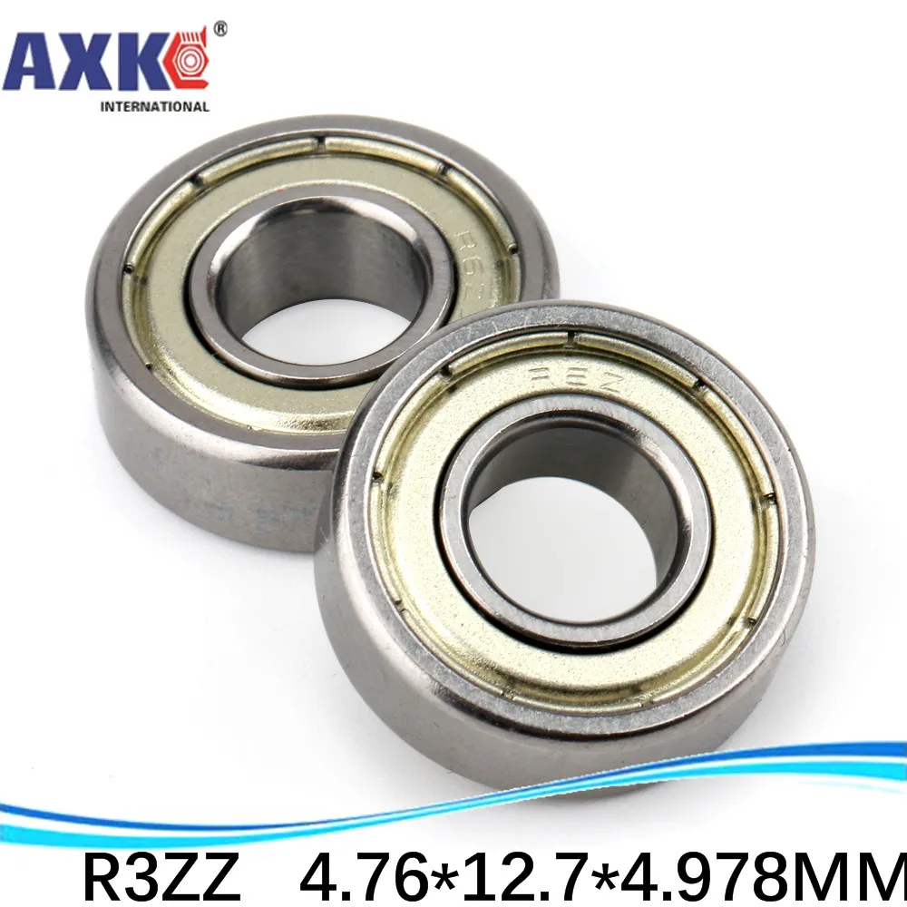 

10pcs High Quality ABEC-5 Z2V2 R3ZZ R3 Z 3/16 x1 /2 x 0.196 inch 4.762x12.70x4.978 mm mini shielded ball bearing R3-2RS