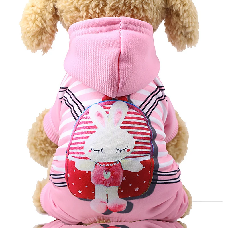 Cartoon Overalls For Dogs Winter Clothes Cat Fashion Hoodie Pet Jumpsuit 4 Leg Button Design Soft Fleece Puppy All-In-One Outfit
Cartoon Overalls For Dogs Winter Clothes Cat Fashion Hoodie Pet Jumpsuit 4 Leg Button Design Soft Fleece Puppy All-In-One Outfit