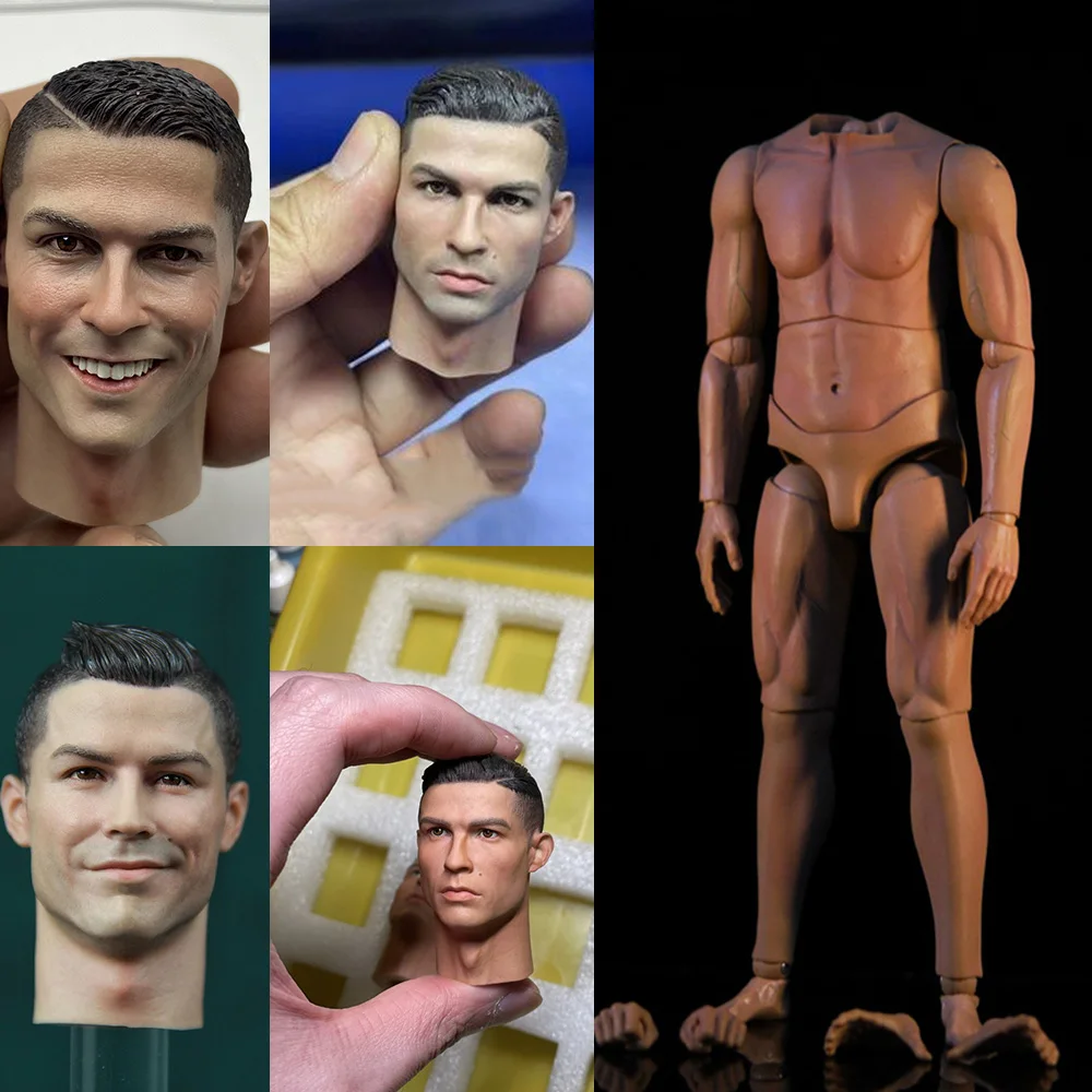 High Quality Painted 1/6 Scale Male Football Player Head Sculpture Super Flexible Strong Muscle Body for 12 inches Action Figure
High Quality Painted 1/6 Scale Male Football Player Head Sculpture Super Flexible Strong Muscle Body for 12 inches Action Figure