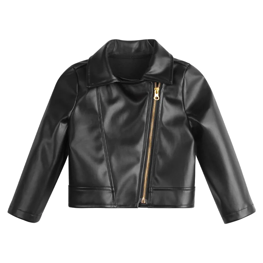 Children Pu Leather Jackets Autumn Winter Children'S Leather Motorcycle Jackets Boys Girls Fashion Pu Coats Kids Zipper Tops
Children Pu Leather Jackets Autumn Winter Children'S Leather Motorcycle Jackets Boys Girls Fashion Pu Coats Kids Zipper Tops