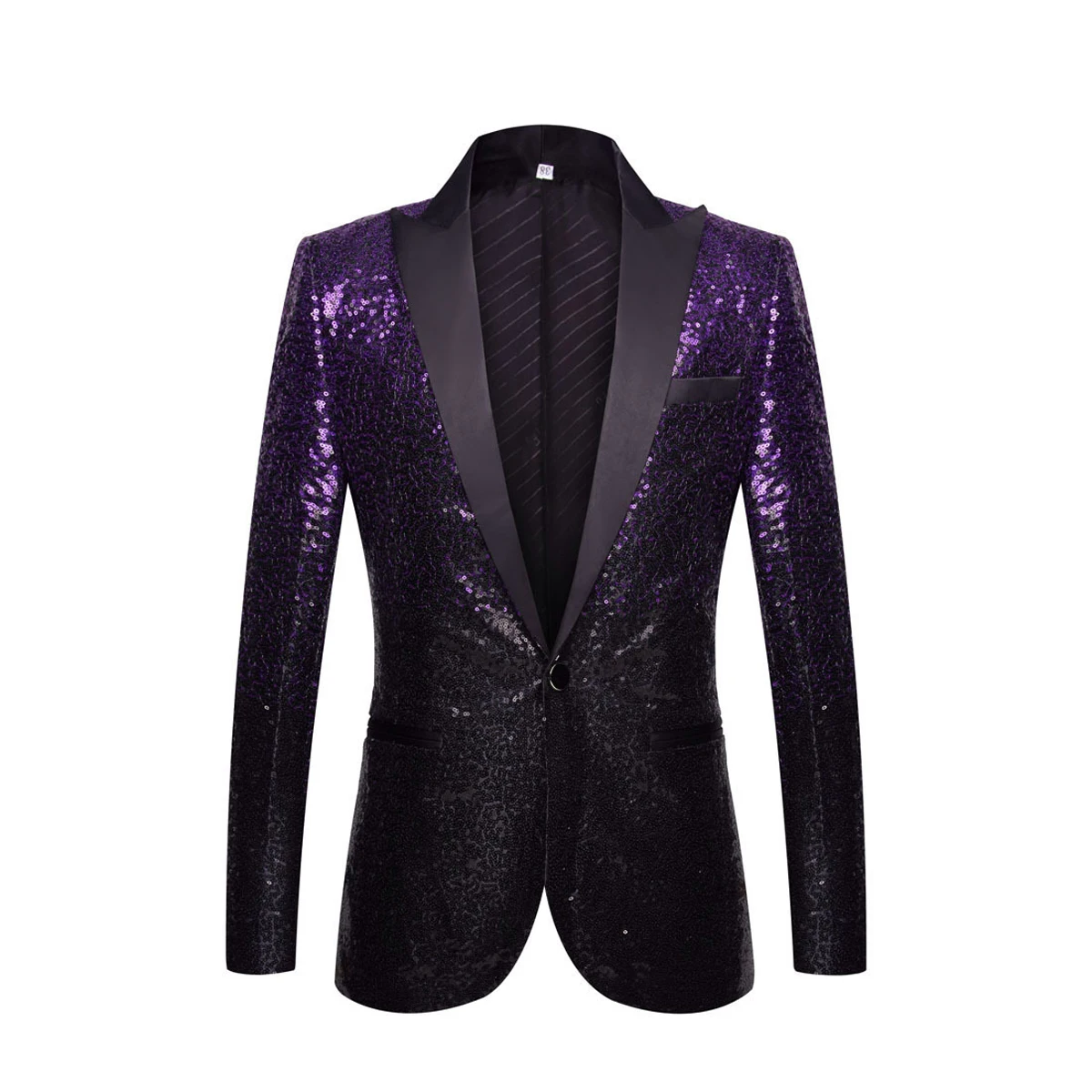 Mens Red Sequin Shiny Gold Purple Glitter Embellished Blazer Jacket Nightclub Prom Costume Homme Party Cocktail Suit Coat
Mens Red Sequin Shiny Gold Purple Glitter Embellished Blazer Jacket Nightclub Prom Costume Homme Party Cocktail Suit Coat