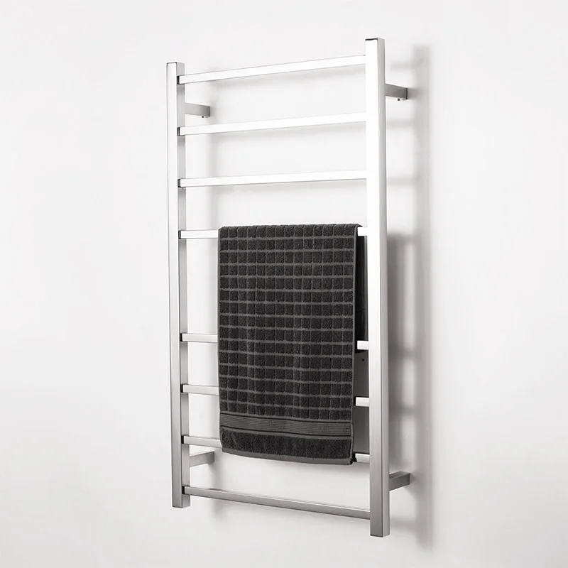 

Wall-mounted Electric Towel Rack Carbon Fiber Towel Heated Drying Rack Constant Temperature Bathroom Sterilizing Towel Warmer