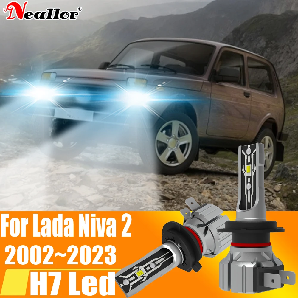 2 шт., Автомобильные светодиодные лампы H7 Canbus H18 6000K 12 В 55 Вт для Lada Niva 2 2002 ~ 2023
2 шт., Автомобильные светодиодные лампы H7 Canbus H18 6000K 12 В 55 Вт для Lada Niva 2 2002 ~ 2023