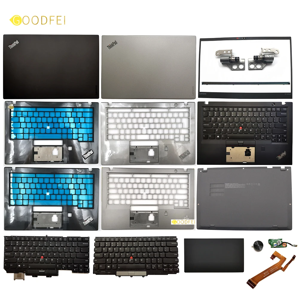 For Lenovo ThinkPad X1 Carbon Gen 5th 2017 LCD Back Cover Rear Lid Top Bezel Palmrest Upper Case Bottom Base Lower Keyboard TP
For Lenovo ThinkPad X1 Carbon Gen 5th 2017 LCD Back Cover Rear Lid Top Bezel Palmrest Upper Case Bottom Base Lower Keyboard TP
