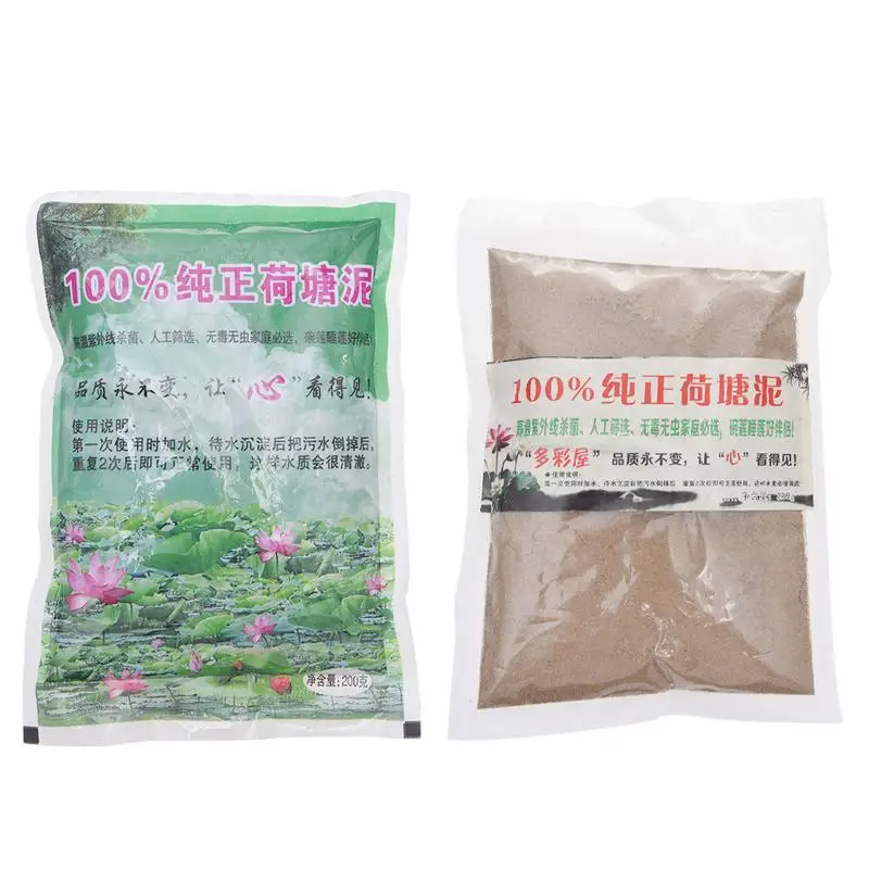 

Pond Soil For Water Plants Natural Lotus Pond Mud With Nutrients Plant Fertilizer Water Plants Seed Cultivation Growing Media