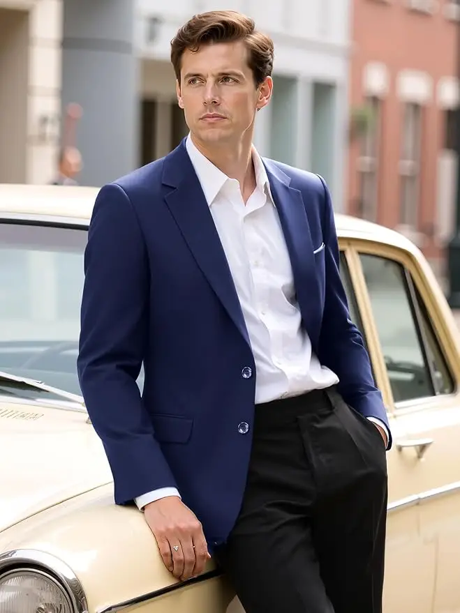 سترات رسمية للرجال سترات بدلة زفاف عالية الجودة أنيقة بقصة ضيقة للمكتب جاهزة من القماش المطاطي معاطف رفيعة للرجال غير رسمية 2025 سترات رسمية للرجال سترات بدلة زفاف عالية الجودة أنيقة بقصة ضيقة للمكتب جاهزة من القماش المطاطي معاطف رفيعة للرجال غير رسمية 2025