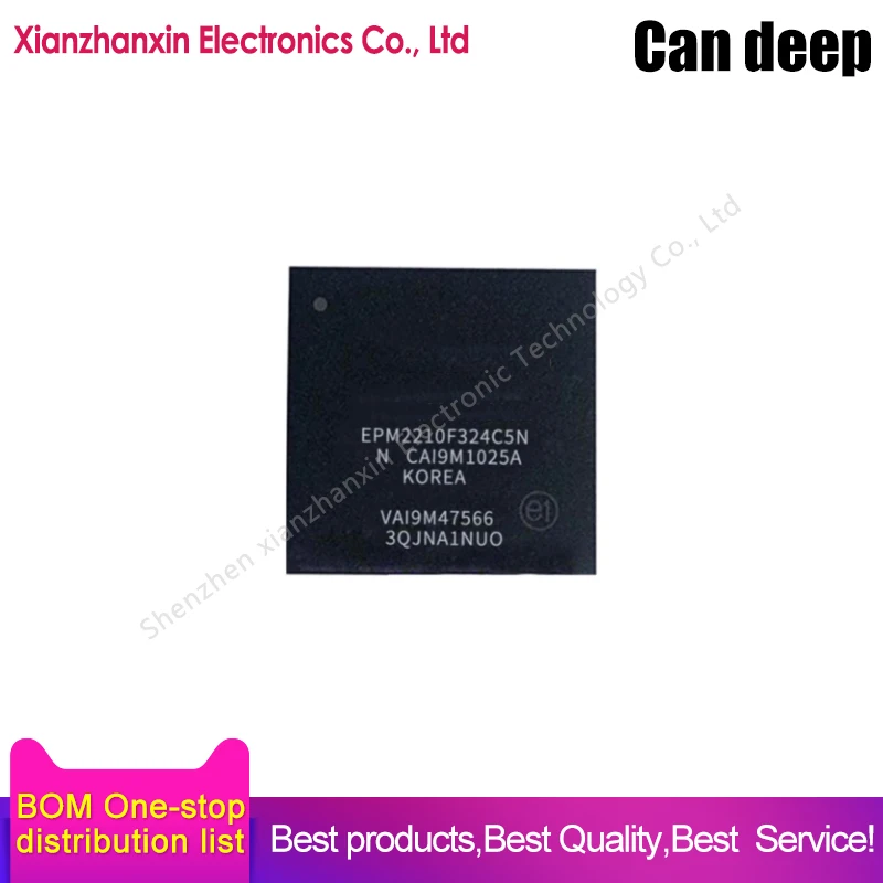 1PCS/LOT EPM2210F324C5N EPM2210F324C4N EPM2210F324 C5N I5N C4N C3N BGA-324 Microprocessor chips
1PCS/LOT EPM2210F324C5N EPM2210F324C4N EPM2210F324 C5N I5N C4N C3N BGA-324 Microprocessor chips