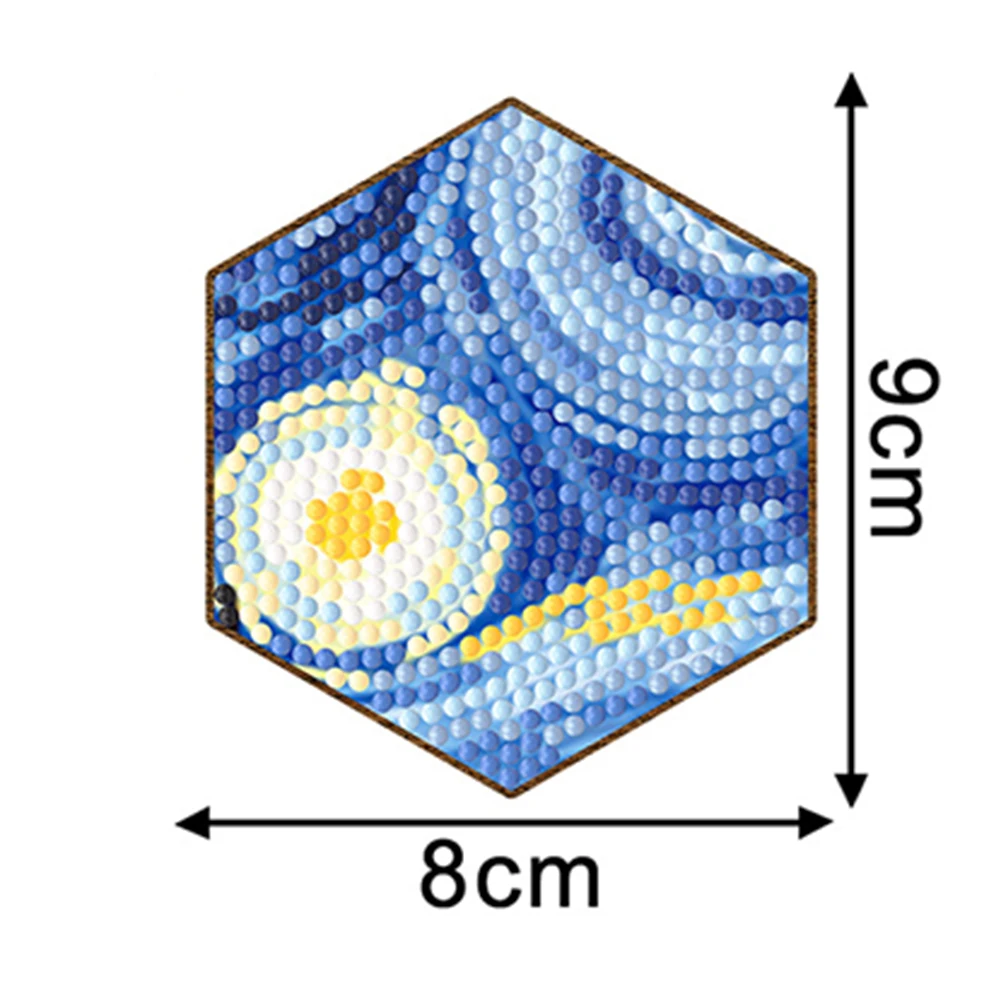 Brand New Friendly Resin Material Coasters DIY Coasters 7-piece DIY Diamond Coaster Set Landscape Painting Puzzle For DIY
Brand New Friendly Resin Material Coasters DIY Coasters 7-piece DIY Diamond Coaster Set Landscape Painting Puzzle For DIY