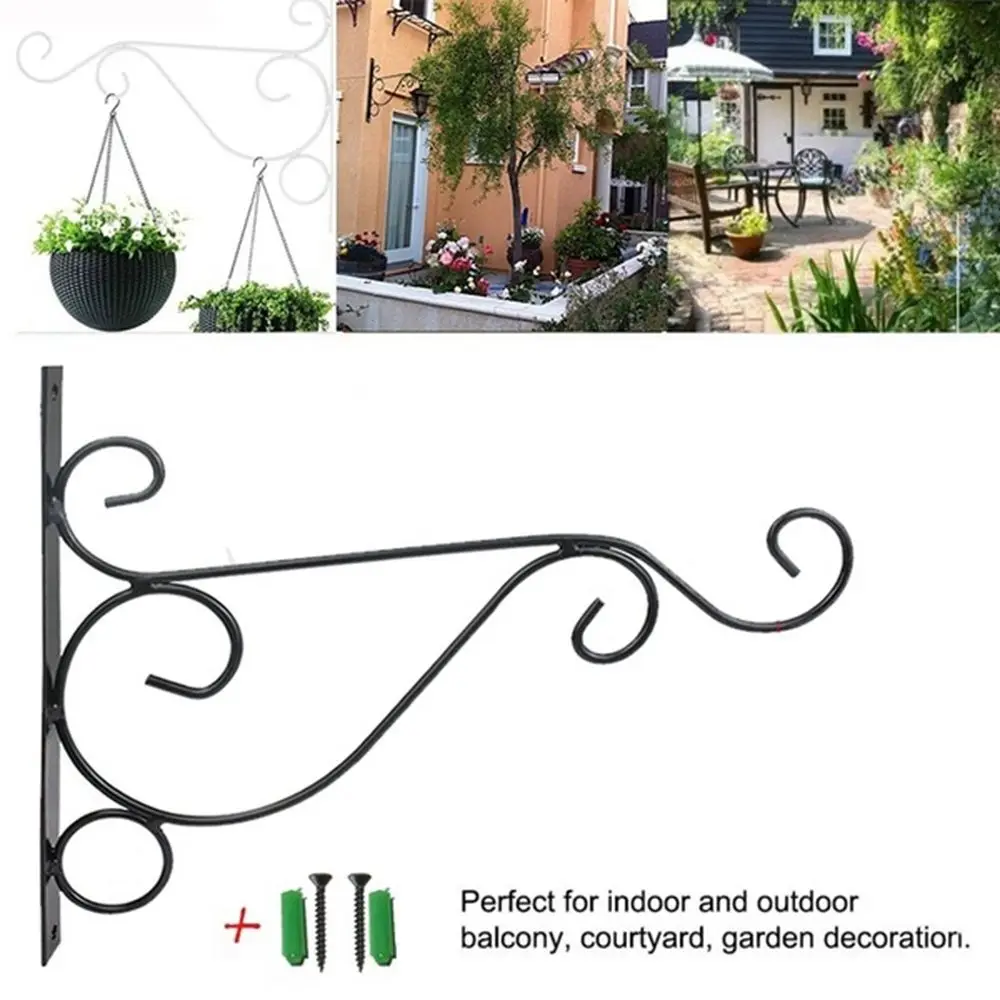 1/2PC Garden Hanging Wall-Mounted Wall Decor Plant Hanger Flower Pot Hooks Basket Bracket
1/2PC Garden Hanging Wall-Mounted Wall Decor Plant Hanger Flower Pot Hooks Basket Bracket