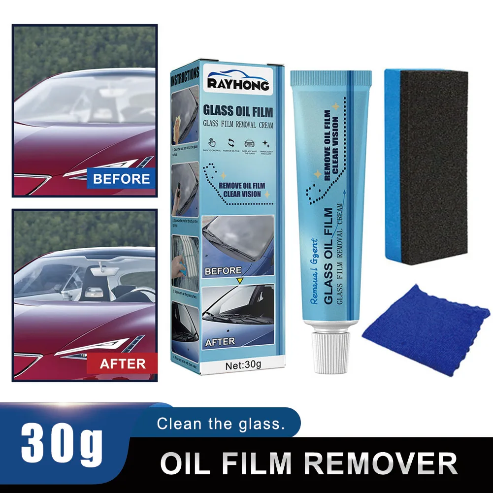 30g Car Glass Polishing Degreaser Cleaner Oil Film Clean Polish Paste for Bathroom Window Glass Windshield Windscreen Glasses
30g Car Glass Polishing Degreaser Cleaner Oil Film Clean Polish Paste for Bathroom Window Glass Windshield Windscreen Glasses