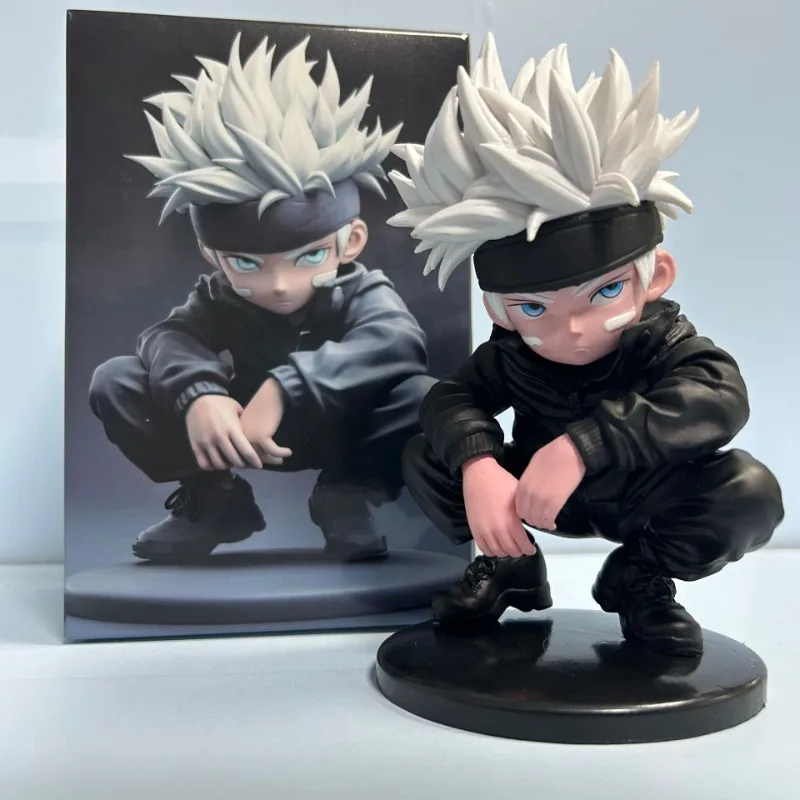 16CM Jujutsu Kaisen Spell Q Version Gojo Satoru Crouching Gojo Satoru Figure Model Ornament For Children's Gifts
16CM Jujutsu Kaisen Spell Q Version Gojo Satoru Crouching Gojo Satoru Figure Model Ornament For Children's Gifts