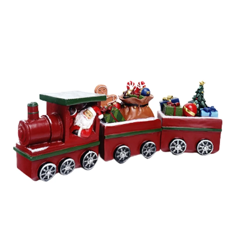 Santa Claus Decoration Train Sculpture Decoration Resin Crafts Christmas Gifts Home Living Room Desktop Decoration
Santa Claus Decoration Train Sculpture Decoration Resin Crafts Christmas Gifts Home Living Room Desktop Decoration
