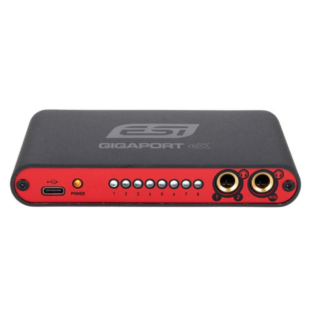 

New ESI GIGAPORT eX Professional 24-bit/192kHz 8 Output USB Audio Interface USB Sound Card HiFi DJ