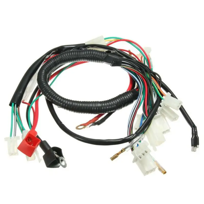 Universal For ATV UTV Quad 4 Wheeler 50cc/70cc/90cc/110cc/125cc Motorcycle Electric Wiring Harness Accessories
Universal For ATV UTV Quad 4 Wheeler 50cc/70cc/90cc/110cc/125cc Motorcycle Electric Wiring Harness Accessories