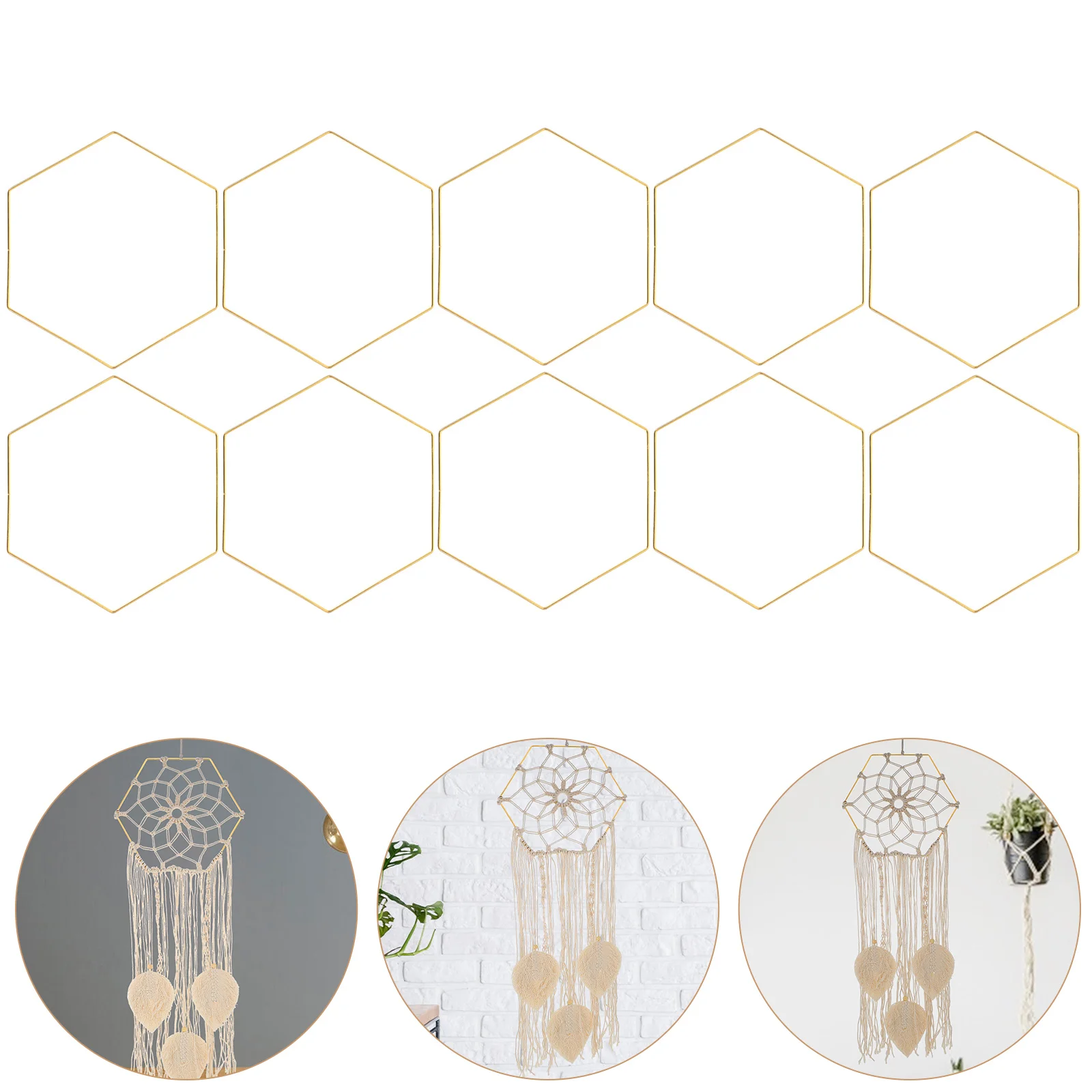 10Pcs 200MM Wedding Hexagonal Dream Catcher Dreamcatcher Metal Hoops DIY Dreamcatcher Frame Dream Catcher Making Ring Decoration
10Pcs 200MM Wedding Hexagonal Dream Catcher Dreamcatcher Metal Hoops DIY Dreamcatcher Frame Dream Catcher Making Ring Decoration