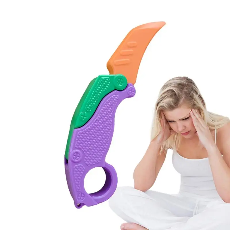 3D Printed Knives Retractable 3D Gravity Radish Knives Glow In The Dark Toy Knives Fidget Sensory Push Toys Sensory Stress Toys
3D Printed Knives Retractable 3D Gravity Radish Knives Glow In The Dark Toy Knives Fidget Sensory Push Toys Sensory Stress Toys