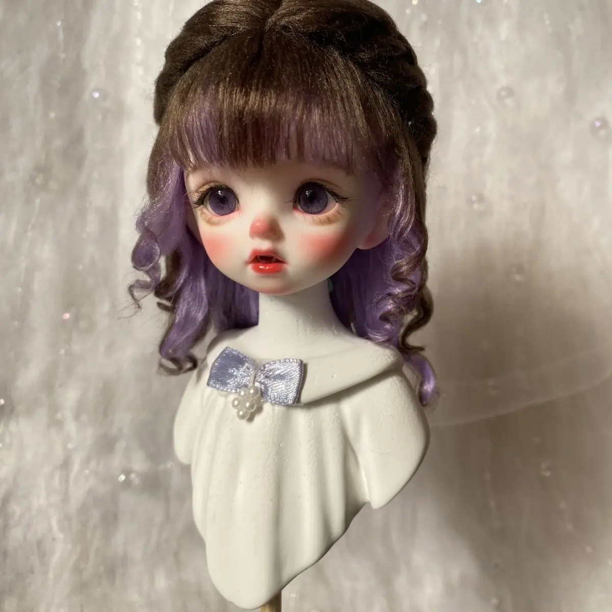 BJD doll wig doll accessories ball joint doll 1/6 1/8 1/4 o b 11 doll custom hair girl doll accessories Children toys
BJD doll wig doll accessories ball joint doll 1/6 1/8 1/4 o b 11 doll custom hair girl doll accessories Children toys