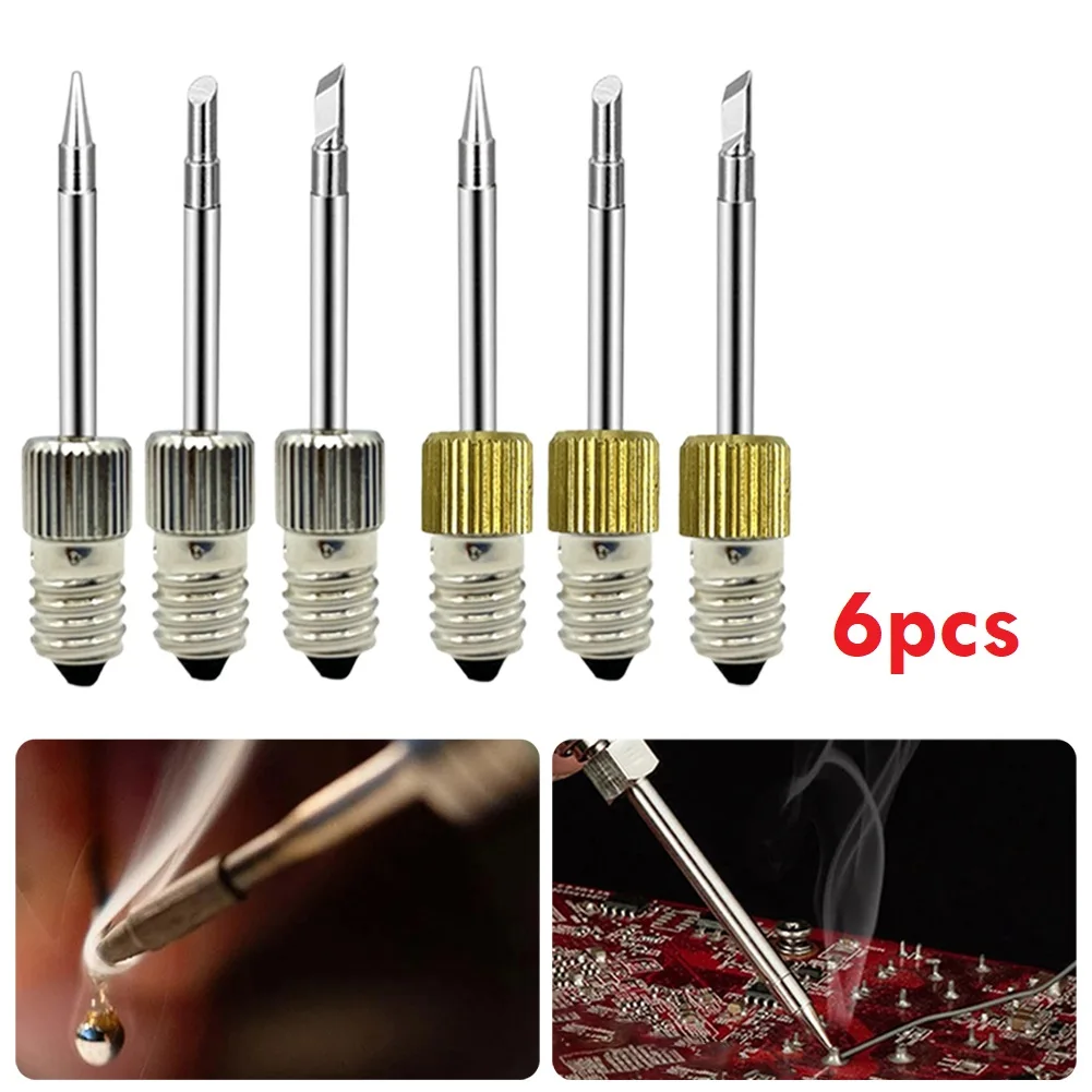

Soldering Iron Tips Corrosion Resistant Cordless E10 Interface Battery Solder Welding Tips Electronic Soldering Tips For Tool