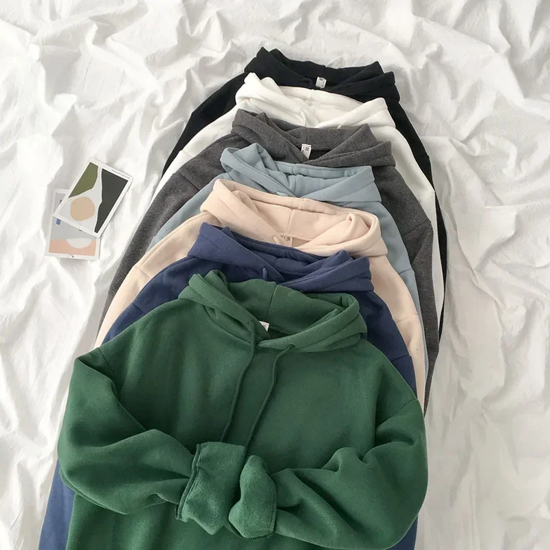 2024 Autumn Sweatshirt Women Hoodies Sweatshirt Solid Oversized Casual Color Long-sleeved Green Sweatshirt Streetwear Korean
2024 Autumn Sweatshirt Women Hoodies Sweatshirt Solid Oversized Casual Color Long-sleeved Green Sweatshirt Streetwear Korean
