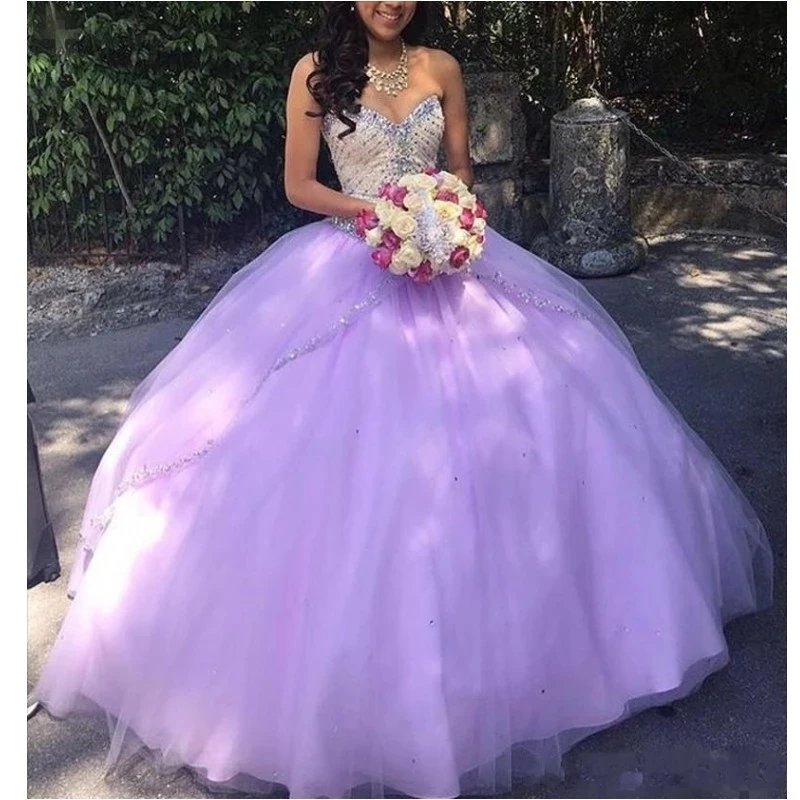 ANGELSBRIDEP, лавандовое платье Quinceanera, сверкающие бусины, кристаллы, Тюлевое бальное платье, платья для 15 лет, платья для дебютанта, лидер продаж
ANGELSBRIDEP, лавандовое платье Quinceanera, сверкающие бусины, кристаллы, Тюлевое бальное платье, платья для 15 лет, платья для дебютанта, лидер продаж
