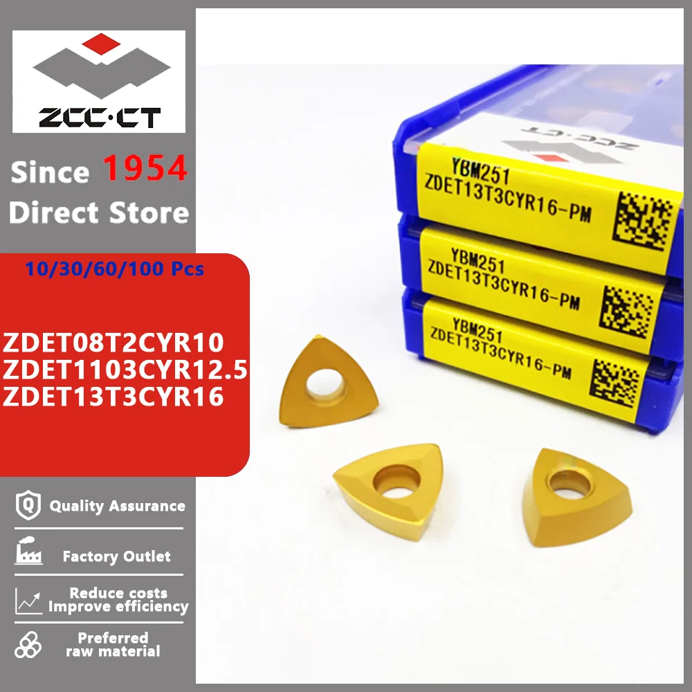 ZCCCT ZDET08T2CYR10 ZDET1103CYR12.5 ZDET13T3CYR16 ZDET 08T2CYR10 1103CYR12.5 13T3CYR16 PM Carbide Inserts For Steel
ZCCCT ZDET08T2CYR10 ZDET1103CYR12.5 ZDET13T3CYR16 ZDET 08T2CYR10 1103CYR12.5 13T3CYR16 PM Carbide Inserts For Steel
