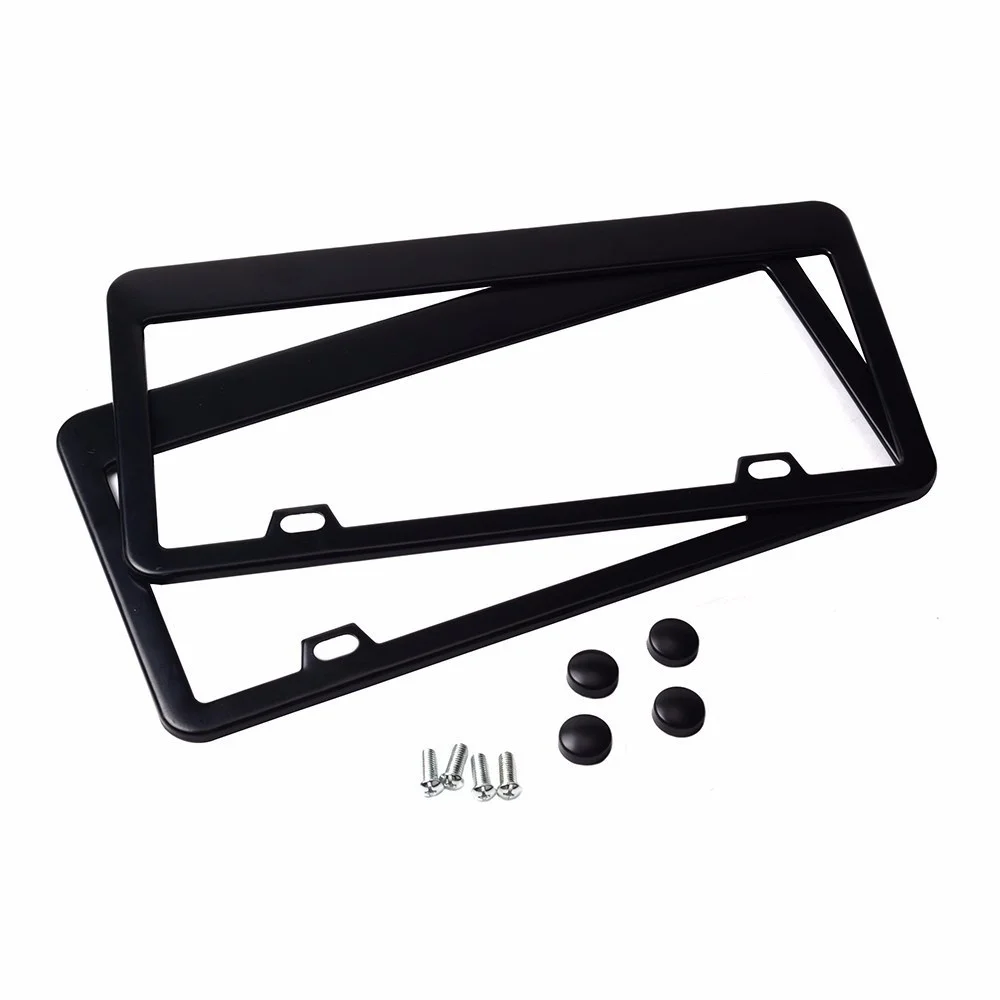 2 PCS License Plate Frames 2 Screw Holes Stainless Steel License Plate Frame For Auto Truck Vehicles American Standard
2 PCS License Plate Frames 2 Screw Holes Stainless Steel License Plate Frame For Auto Truck Vehicles American Standard
