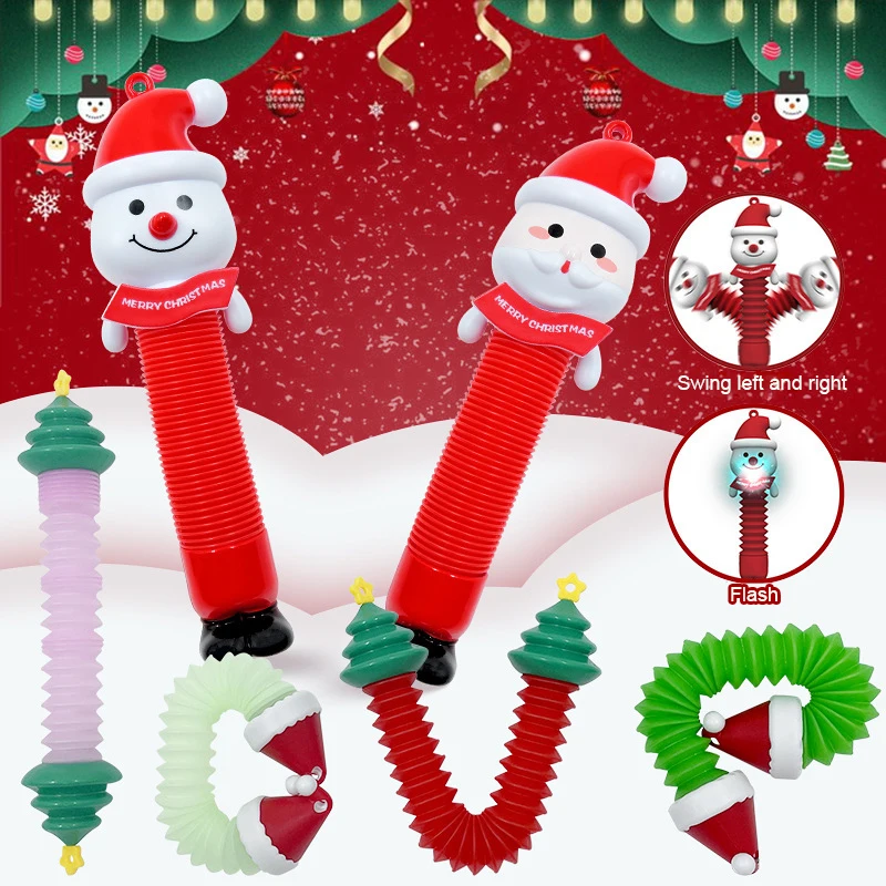 Novelty Spring Telescopic Tube Sensory Decompression Bellows Toy Adult Children Anti-compression Squeeze Pops Kid Christmas Gift
Novelty Spring Telescopic Tube Sensory Decompression Bellows Toy Adult Children Anti-compression Squeeze Pops Kid Christmas Gift