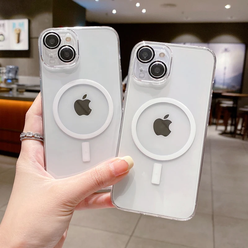 Luxury Plating Clear Soft Silicone For Magsafe Case For iPhone 14 12 11 13 Pro Max Plus Camera Protector Wireless Charging Cover
Luxury Plating Clear Soft Silicone For Magsafe Case For iPhone 14 12 11 13 Pro Max Plus Camera Protector Wireless Charging Cover