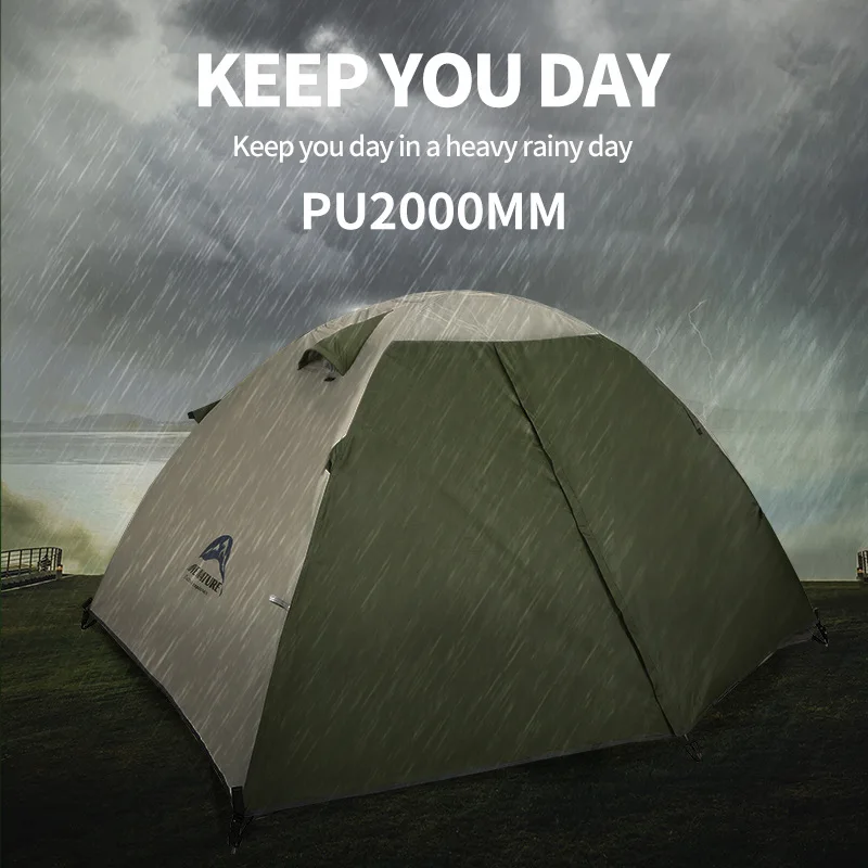 Outdoor Camping Hiking Double-Layer Rainproof Windproof Thickening Mountaineering Ultra-Light Portable Hand Camping Tent
Outdoor Camping Hiking Double-Layer Rainproof Windproof Thickening Mountaineering Ultra-Light Portable Hand Camping Tent