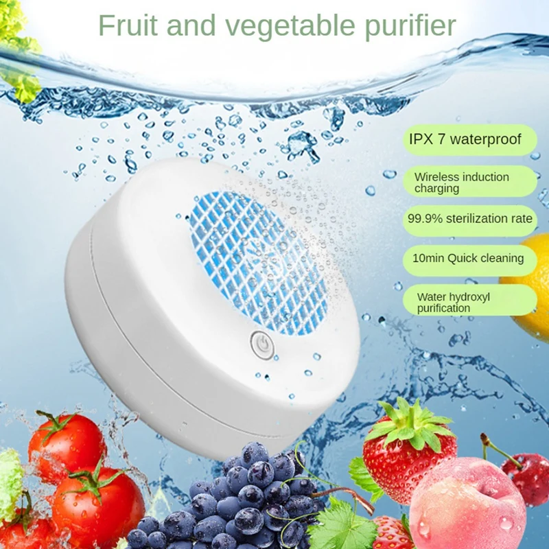 Fruit And Vegetable Wash Machine White ABS+Electronic Components For Fruit,Rice,Bean, Meat
Fruit And Vegetable Wash Machine White ABS+Electronic Components For Fruit,Rice,Bean, Meat