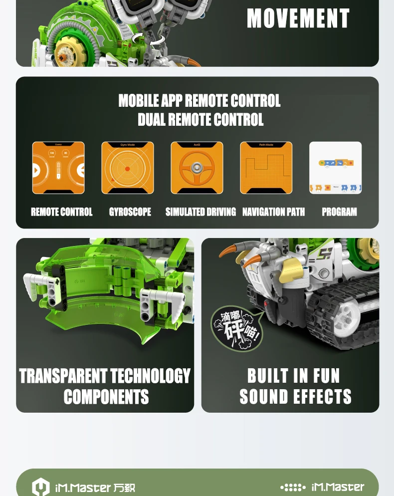 573pcs 3 in 1 Remote Control Programming Electric Snail/Bulldozer/Robot Building Blocks Kits Kids STEM Educational Toy Boys Gift 573pcs 3 in 1 Remote Control Programming Electric Snail/Bulldozer/Robot Building Blocks Kits Kids STEM Educational Toy Boys Gift