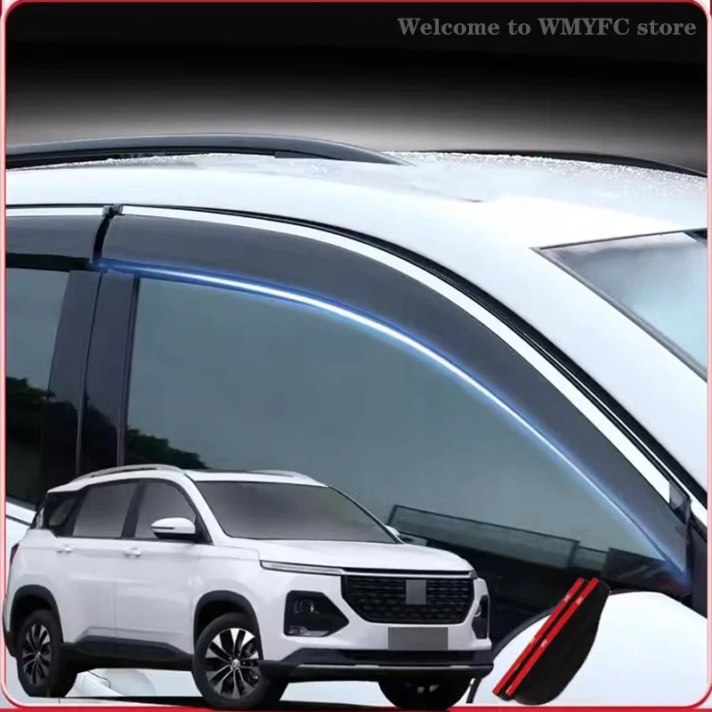 

Window Visor For Chevrolet Captiva 2020 2021 2022 2023 2024 Weathershields Sun Rain Guards Side Vent Deflector