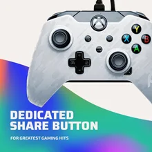 PDP Wired Game Controller Xbox One(S), PC/Laptop Windows 10, Steam Gaming Controller - Perfect for FPS Games - Dual Vibration
PDP Wired Game Controller Xbox One(S), PC/Laptop Windows 10, Steam Gaming Controller - Perfect for FPS Games - Dual Vibration