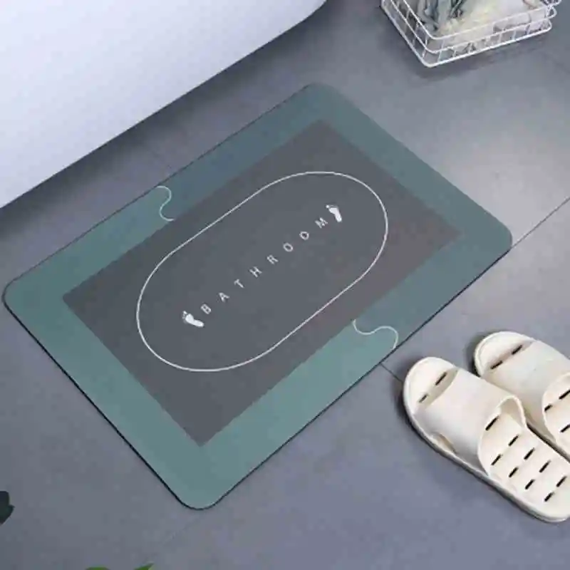 Non slip floor mats, bathroom coral velvet, stepping on kitchen carpets, door mats GREY 
Non slip floor mats, bathroom coral velvet, stepping on kitchen carpets, door mats GREY