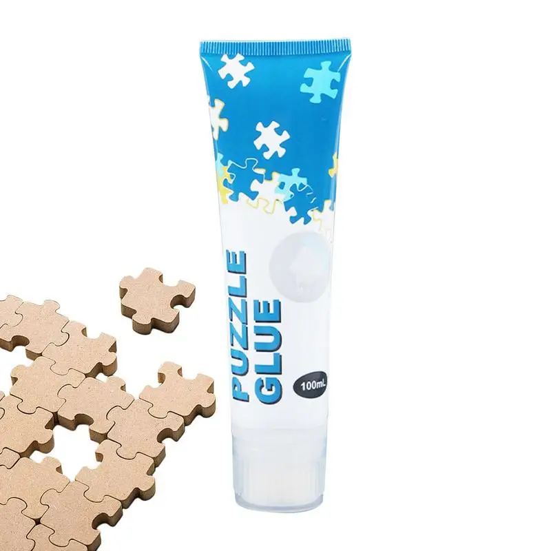 

100ml Puzzle Glue DIY 5D Diamond Painting Sealer Glue uick Drying Water-Soluble Puzzle Glue Gloss Effect Sealant Accessories