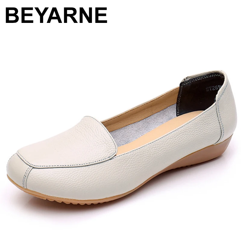 Women's Female Ladies Mother Woman Flats Shoes Loafers Genuine Leather Slip On Summer Round Toe Size 35-41 2695
Women's Female Ladies Mother Woman Flats Shoes Loafers Genuine Leather Slip On Summer Round Toe Size 35-41 2695