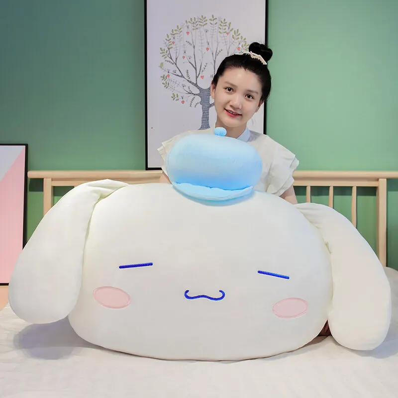 Большой размер Sanrio Cinnamoroll Kawaii плюшевая мягкая игрушка мультяшная большая белая собака подушка для сна кукла для влюбленных девочек детские подарки
Большой размер Sanrio Cinnamoroll Kawaii плюшевая мягкая игрушка мультяшная большая белая собака подушка для сна кукла для влюбленных девочек детские подарки