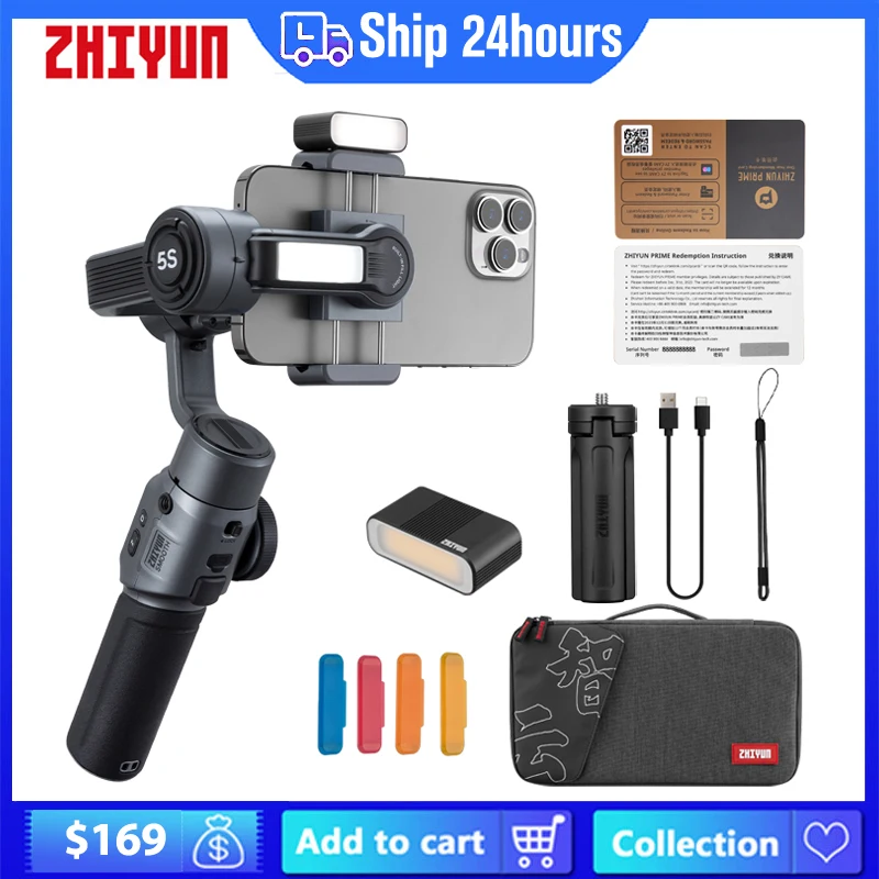 Zhiyun Гладкий 5S 5 3-осевой ручной карданный стабилизатор для iPhone14 13 Samsung S22 Huawei Xiaomi для YouTube Vlog TikTok
Zhiyun Гладкий 5S 5 3-осевой ручной карданный стабилизатор для iPhone14 13 Samsung S22 Huawei Xiaomi для YouTube Vlog TikTok