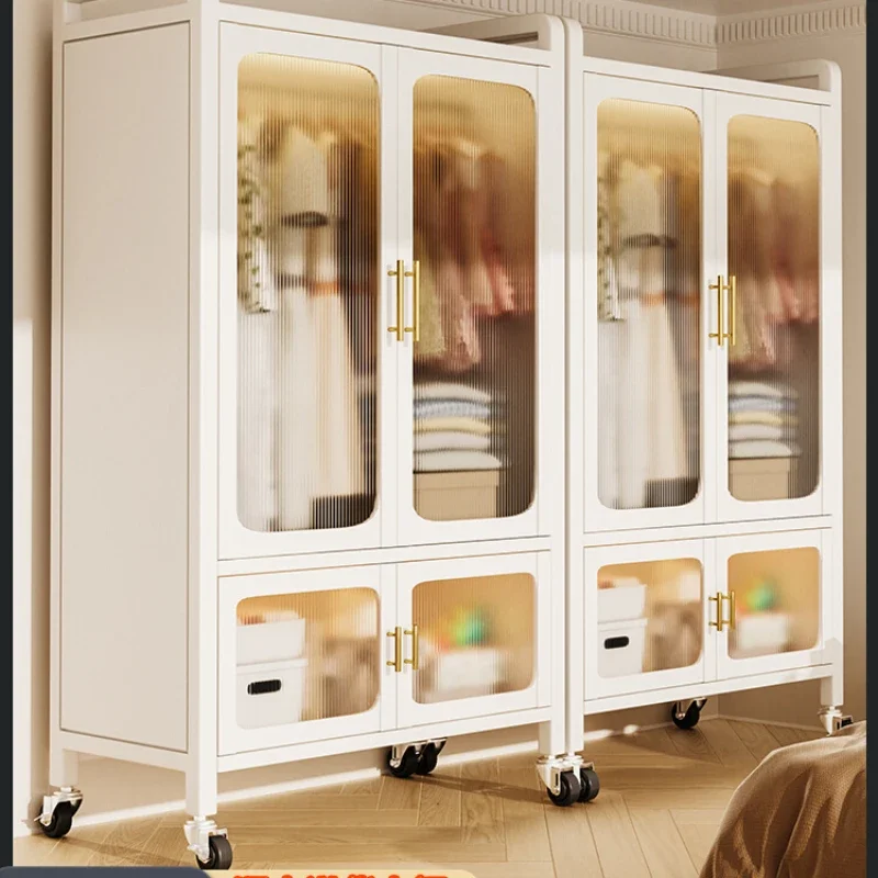 Wardrobe new 2023 explosions home bedroom rental room with simple assembly of children's metal iron cabinet wardrobe.
Wardrobe new 2023 explosions home bedroom rental room with simple assembly of children's metal iron cabinet wardrobe.