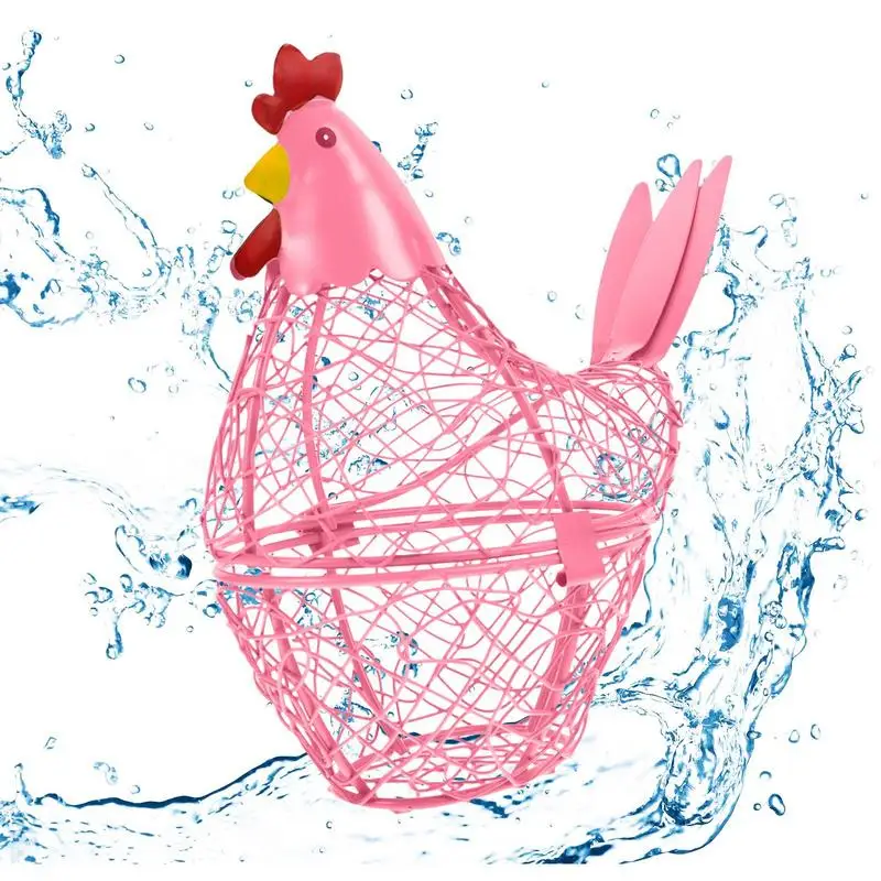 Metal Wire Egg Basket Creative Cute Storage Organizer Basket Metal Wire Mesh Basket Multifunctional Kitchen Storage Basket Wire
Metal Wire Egg Basket Creative Cute Storage Organizer Basket Metal Wire Mesh Basket Multifunctional Kitchen Storage Basket Wire