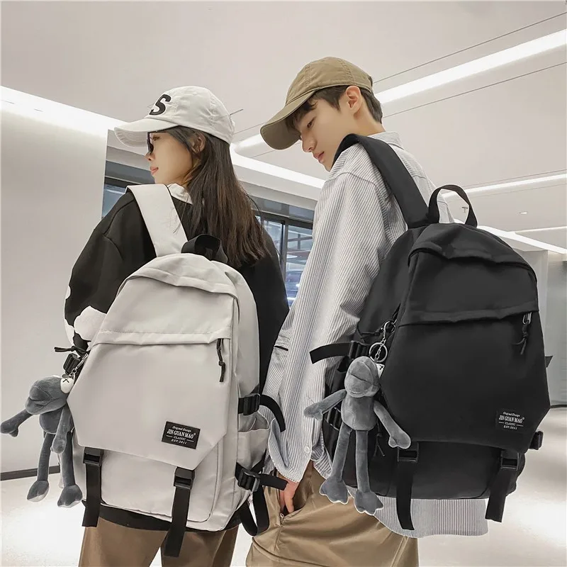 Schoolbag Female High School Students New College Style Pure Color Simple Men Backpack College Students Portable Computer Bag
Schoolbag Female High School Students New College Style Pure Color Simple Men Backpack College Students Portable Computer Bag