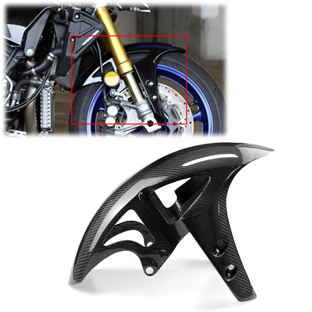 New Motorcycle Mudguard For Yamaha MT10 MT-10 2016-2024 FZ 10 FZ10 2016+ R1 2009+ R6 2017+ Pure Carbon Fiber Front Fender Cover
New Motorcycle Mudguard For Yamaha MT10 MT-10 2016-2024 FZ 10 FZ10 2016+ R1 2009+ R6 2017+ Pure Carbon Fiber Front Fender Cover