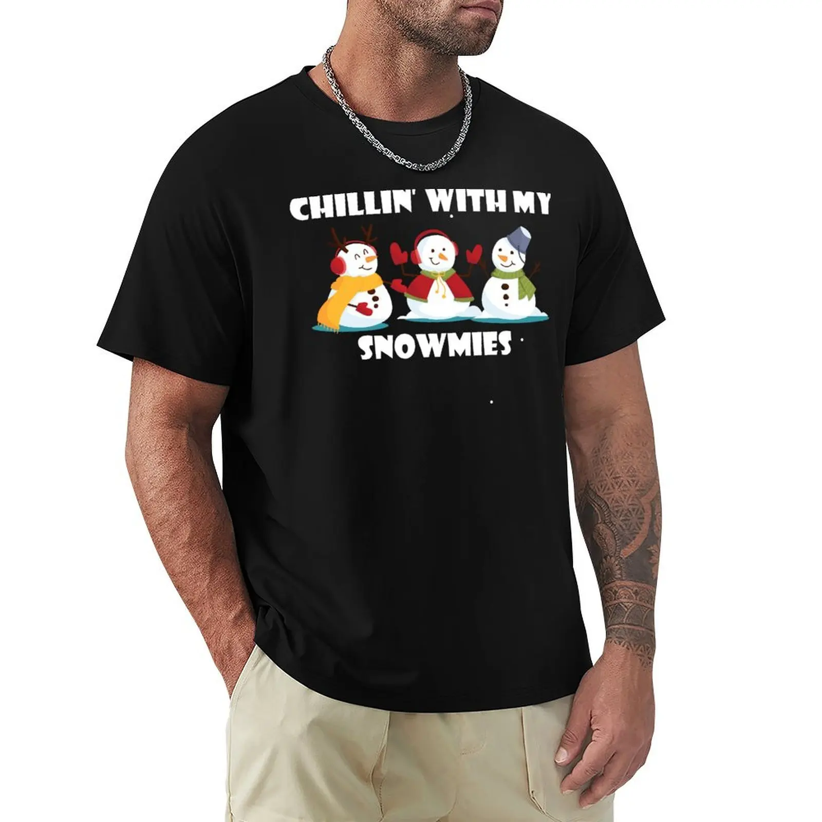 Футболка chillin с моими снежинками, футболка счастливого снеговика, летний топ, быстросохнущая Эстетическая одежда, мужская футболка
Футболка chillin с моими снежинками, футболка счастливого снеговика, летний топ, быстросохнущая Эстетическая одежда, мужская футболка
