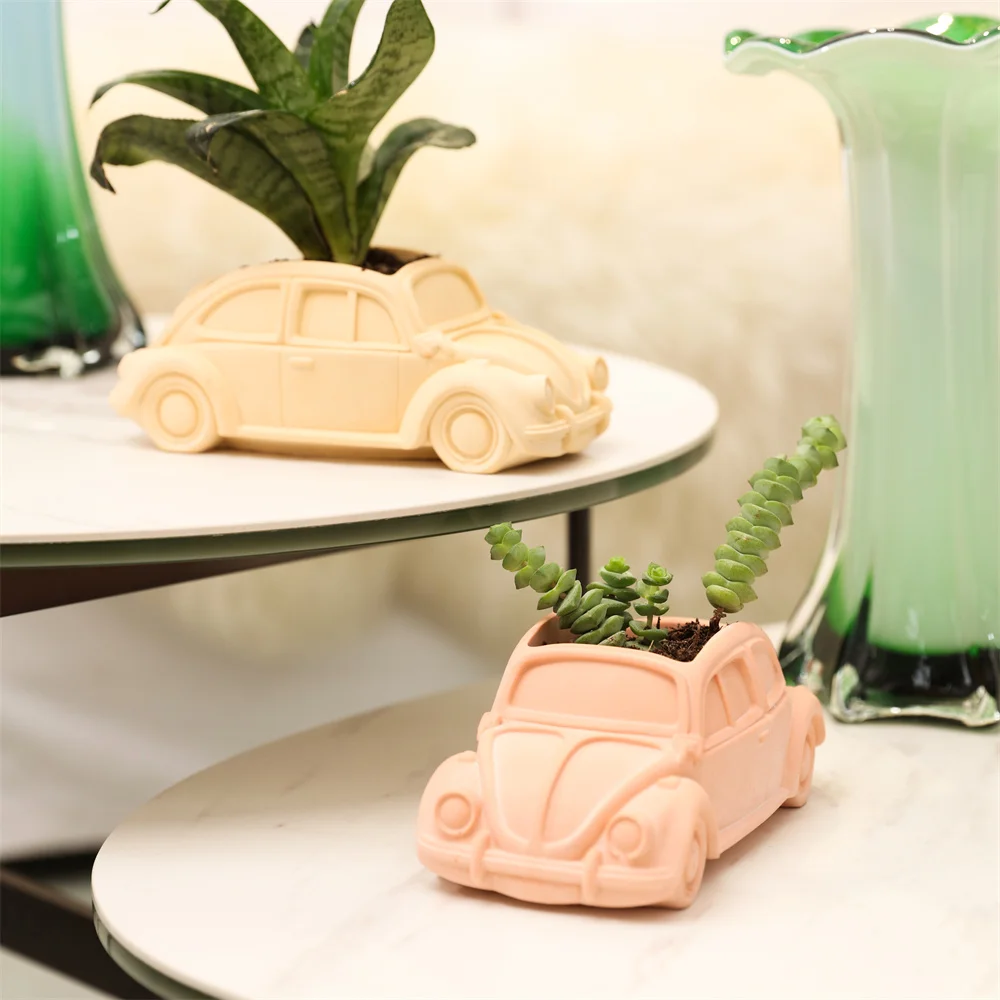 Nicole Silicone Molds for Plant Pot DIY Classic Coupe Car Cement Silicone Mold with Drainage Plug Succulent Pot Concrete Mould
Nicole Silicone Molds for Plant Pot DIY Classic Coupe Car Cement Silicone Mold with Drainage Plug Succulent Pot Concrete Mould