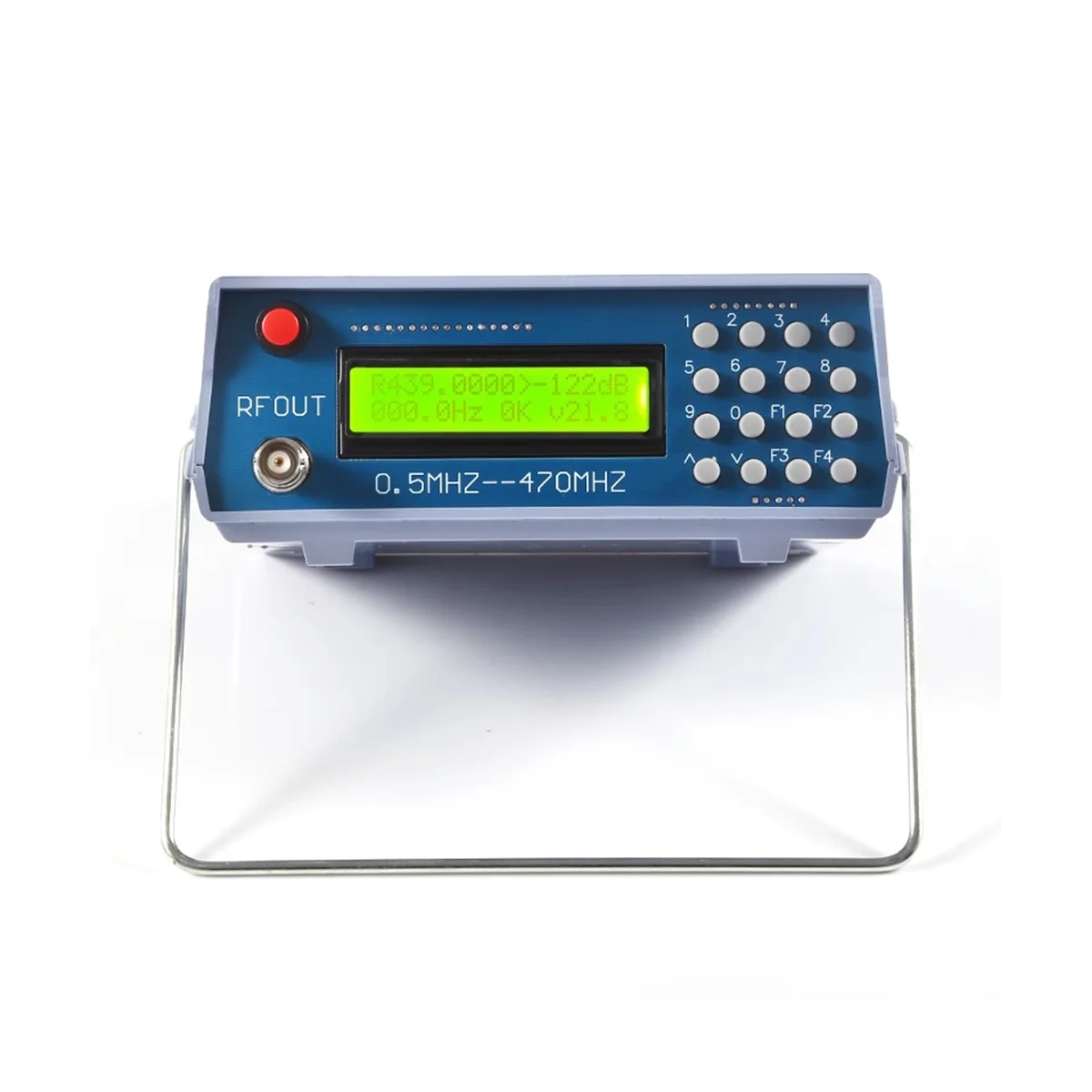 New Version High-Frequency Signal Source Rf Signal Generator 0.5-470Mhz Fm Fm Walkie-Talkie Rf Signal Generator Tester
New Version High-Frequency Signal Source Rf Signal Generator 0.5-470Mhz Fm Fm Walkie-Talkie Rf Signal Generator Tester