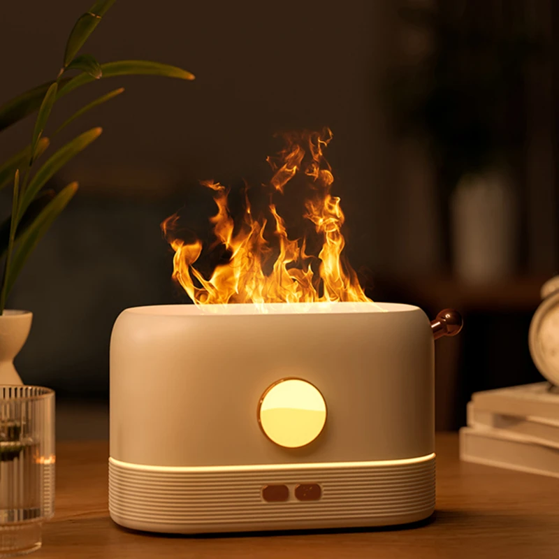Mini Mobile Personal Space LED Night Light Simulation Flame Scent Humidifier Smart Aroma Diffuser with Flame Effect
Mini Mobile Personal Space LED Night Light Simulation Flame Scent Humidifier Smart Aroma Diffuser with Flame Effect